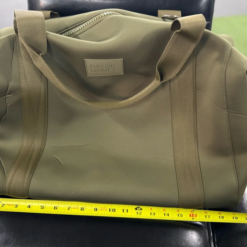 Dagne Dover Olive Green Men's Duffel Bag $125